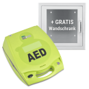 Defibrillator ZOLL AED Plus, inkl. Wandschrank, Zubehör