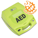 Defibrillator ZOLL AED Plus, inkl. Wandschrank, Zubehör