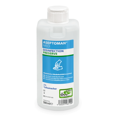 Aseptoman med Händedesinfektion | 500 ml