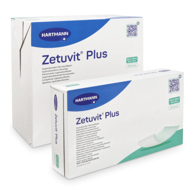 Zetuvit Plus Saugkompressen, steril, 10 Stück