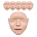 Gesichtsmasken für Little Anne / Resusci Anne Reanimationspuppe | 6 Stück