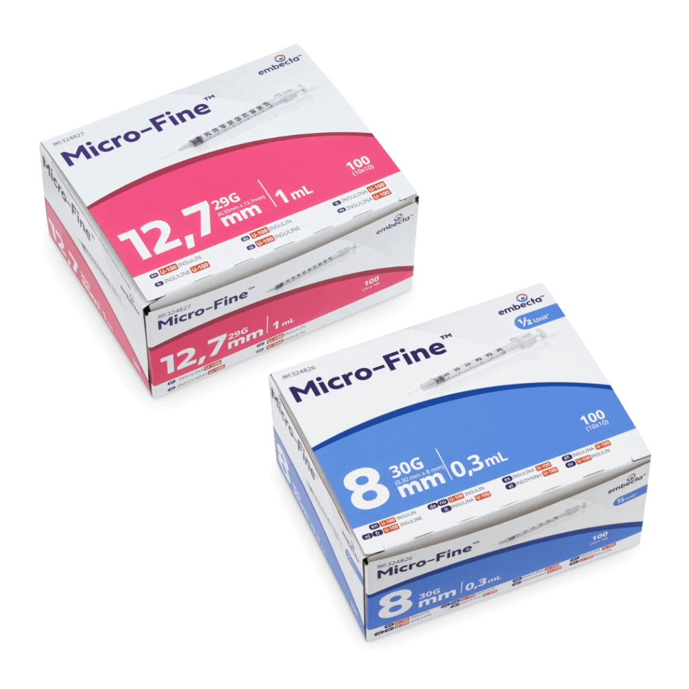 embecta BD Micro-Fine Insulinspritzen U100 online kaufen | medplus