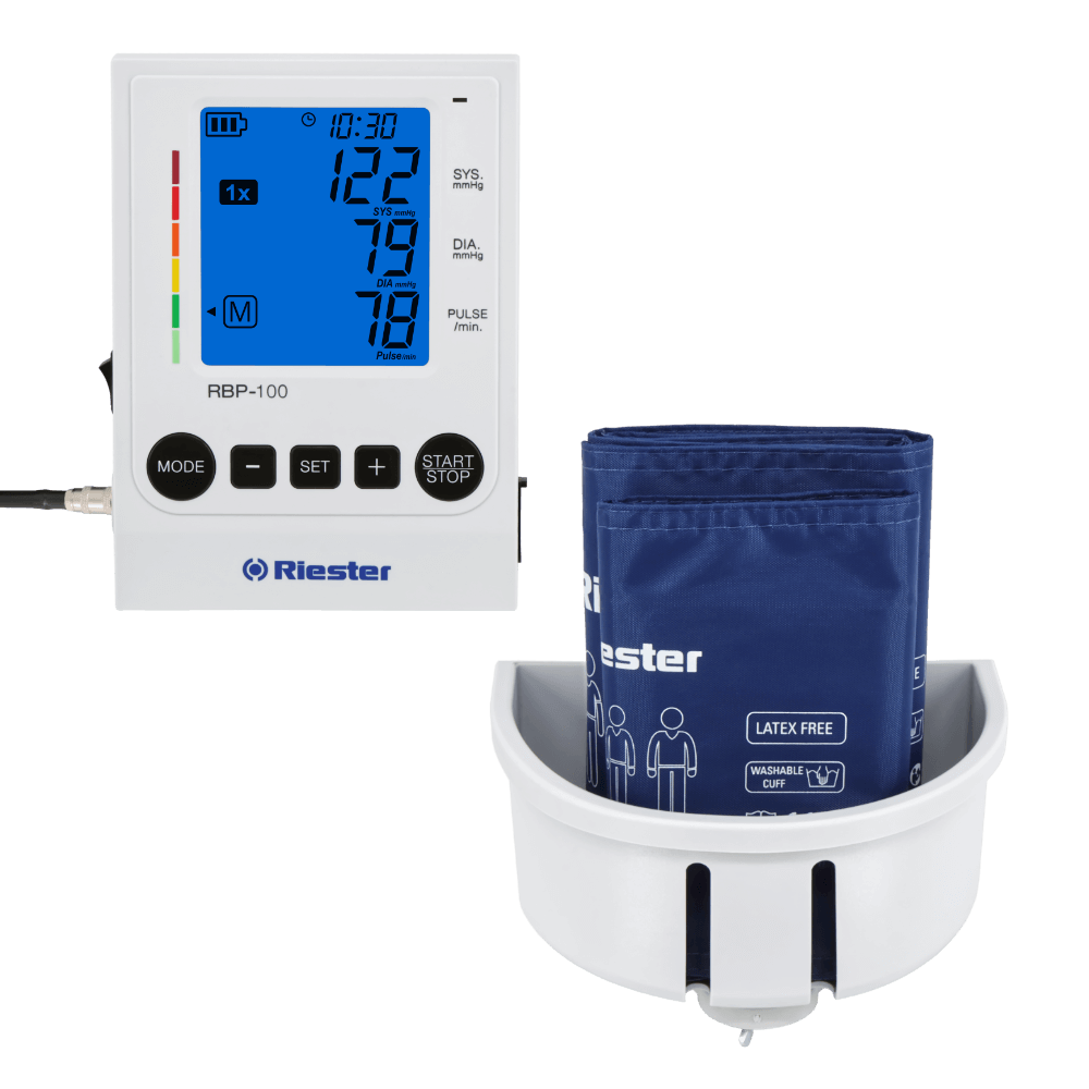 Vollautomatisches Riester RBP-100 | Wand-Blutdruckmessgerät
