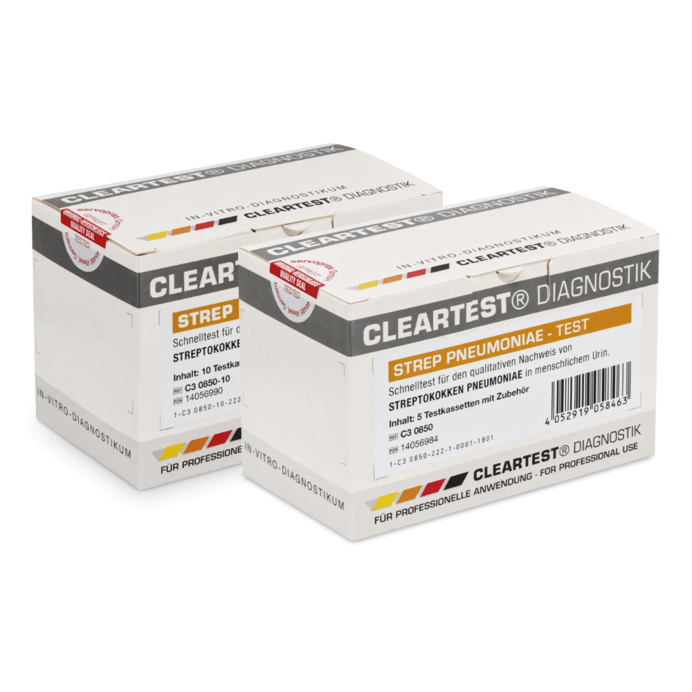 CLEARTEST Mononukleose Test – 10er Pack – Schneller Nachweis Von Epstein-Barr-Virus-Antikörpern Aus Vollblut, Serum Oder Plasma