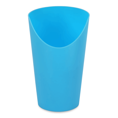 Trinkbecher mit Nasenausschnitt, blau, 250 ml