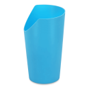 Trinkbecher mit Nasenausschnitt, blau, 250 ml