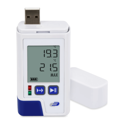TFA Dostmann LOG200 Temperaturlogger mit Display