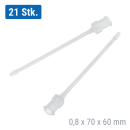 PEMAX Einmal-Knopfkanülen aus Kunststoff, steril