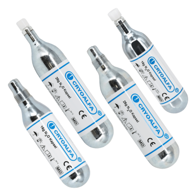 Cryoalfa Kapsel N2O für LUX/SUPER/PERFECT