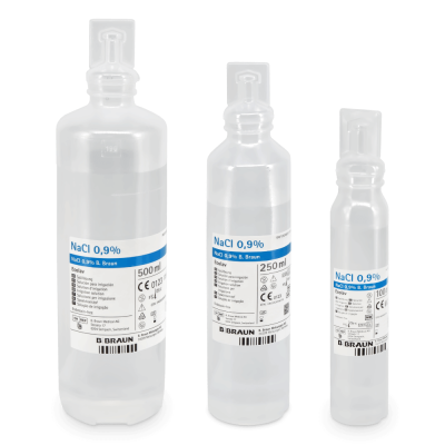B. Braun Ecolav Augenspüllösung mit Natrium-Chloridlösung (0,9 %)