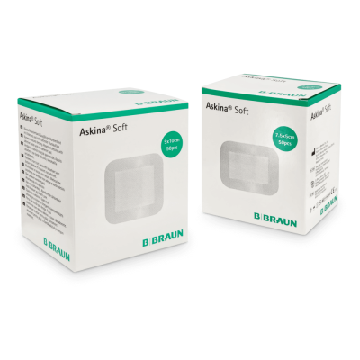 B. Braun Askina Soft Wundverband, steril, 50 Stück