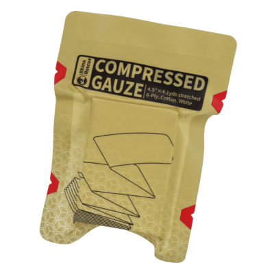 Rhino Rescue sterile komprimierte Gaze, 11,5 cm x 3,75 m
