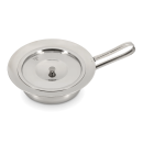 Edlich & Habel Steckbecken mit Deckel, Edelstahl, 31 cm
