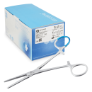 25 x Pean Arterienklemme, gerade, 14 cm, steril