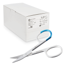 25 x Nagelschere, gebogen, rostfrei, 9 cm, steril