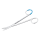 25 x Metzenbaum-Schere, stumpf/stumpf gebogen, 14,5 cm, steril
