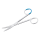 25 x Irisschere, spitz/spitz, 11,5 cm, 4 1/2", steril