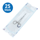 25 x Halsted-Mosquito Arterienklemme anatomisch, 12,5 cm, steril