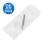 25 x Anatomische Pinzette, steril