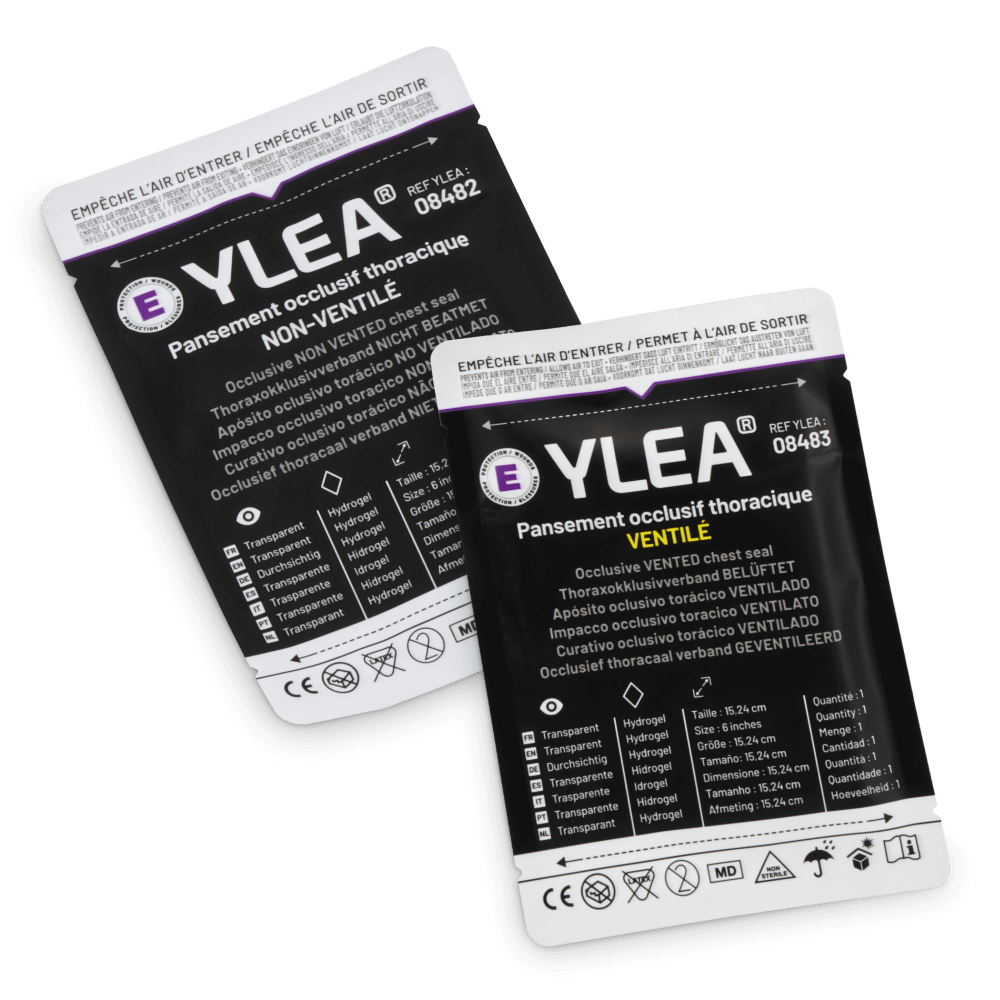 Ylea Thoraxverband, Beacon Chest Seal | belüftet, unbelüftet