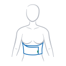 L&R Cellacare Thorax F/M Classic Rippenbruchbandage