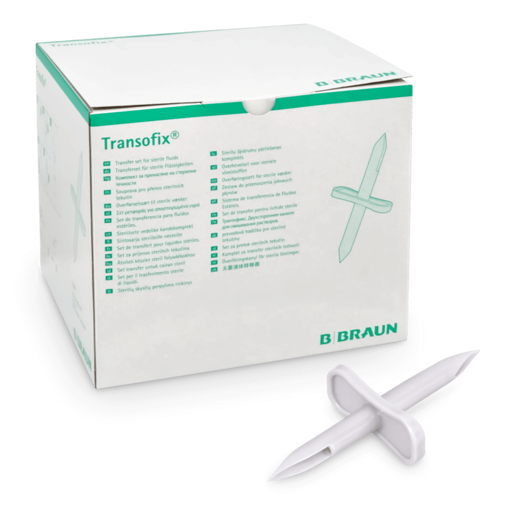 Transofix Set B. Braun Transofix Transfer-Set | 100 Stück Überleitungskanülen