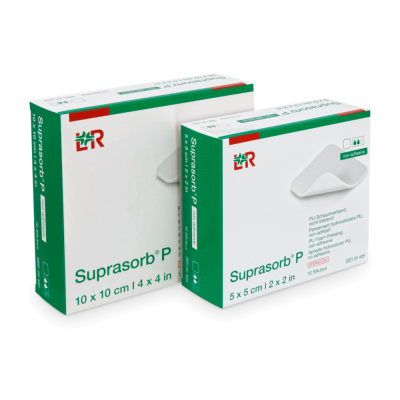 Suprasorb P PU-Schaumverband, steril, 10 Stück