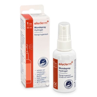 aluderm Wundspray Hydrogel, 60ml