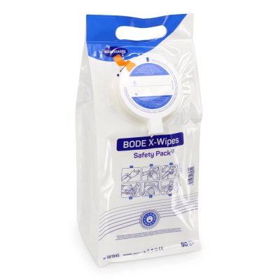 BODE X-Wipes Safety Pack, 90 Tücher