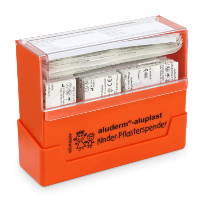 aluderm-aluplast Kinder-Pflasterspender, gefüllt