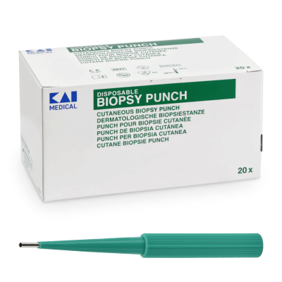 Kai Hautstanzen Biopsy Punch Standard | 1,5 mm, 20 Stück