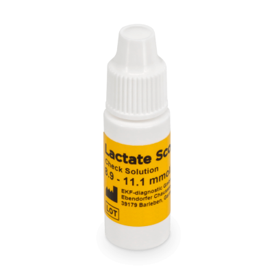 Lactate SCOUT Testlösung 2,5 ml | hoch 8,9 - 11,1 mmol/L