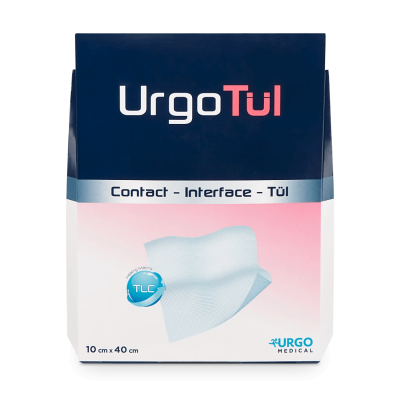 UrgoTül Wundgaze 10 x 40 cm, 10 Stück