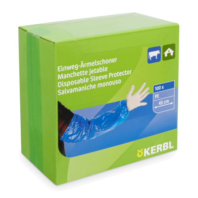 Kerbl Einweg-Ärmelschoner 45 cm, 100 Stück
