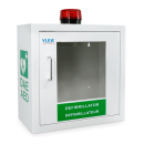 Defibrillator-Schrank mit Alarm und Blitzlicht