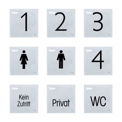 Praxisschild 10,5 x 10,5cm