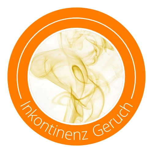 Icon-Grafik Gelber Nebel, Text: Inkontinenz-Geruch