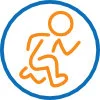 Icon laufende Figur