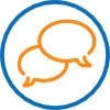 Icon Sprechblasen